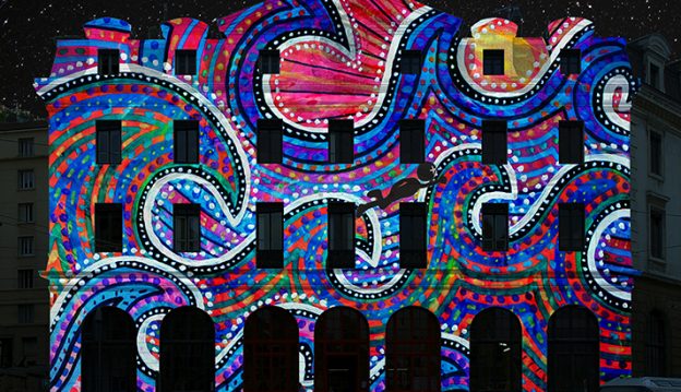 fête des lumières côté vieux lyon
