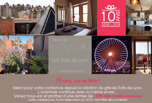 10 ans du gîte